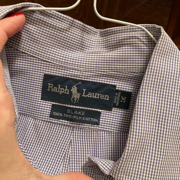 Checked Ralph Lauren button down - Picture 3 of 4